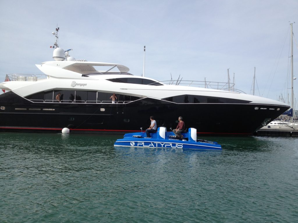 Prototype launched on the water